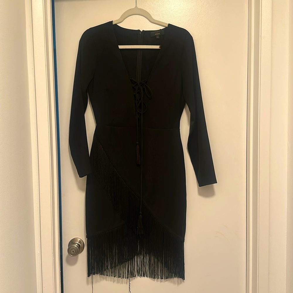 Michael Costello Black Dress
